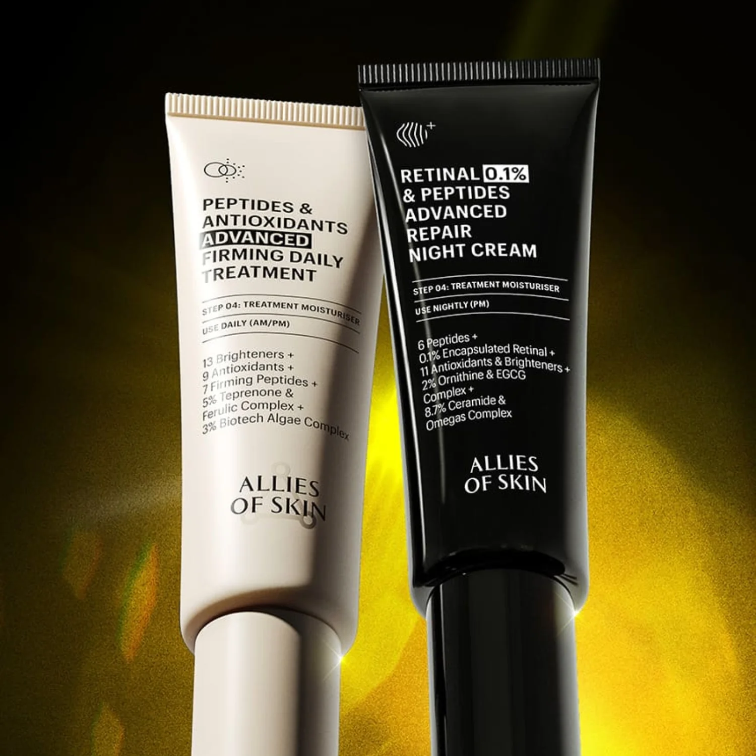 Allies of Skin | Retinal 0.1% & Peptides Advanced Repair Night Cream 48ml - Image 11