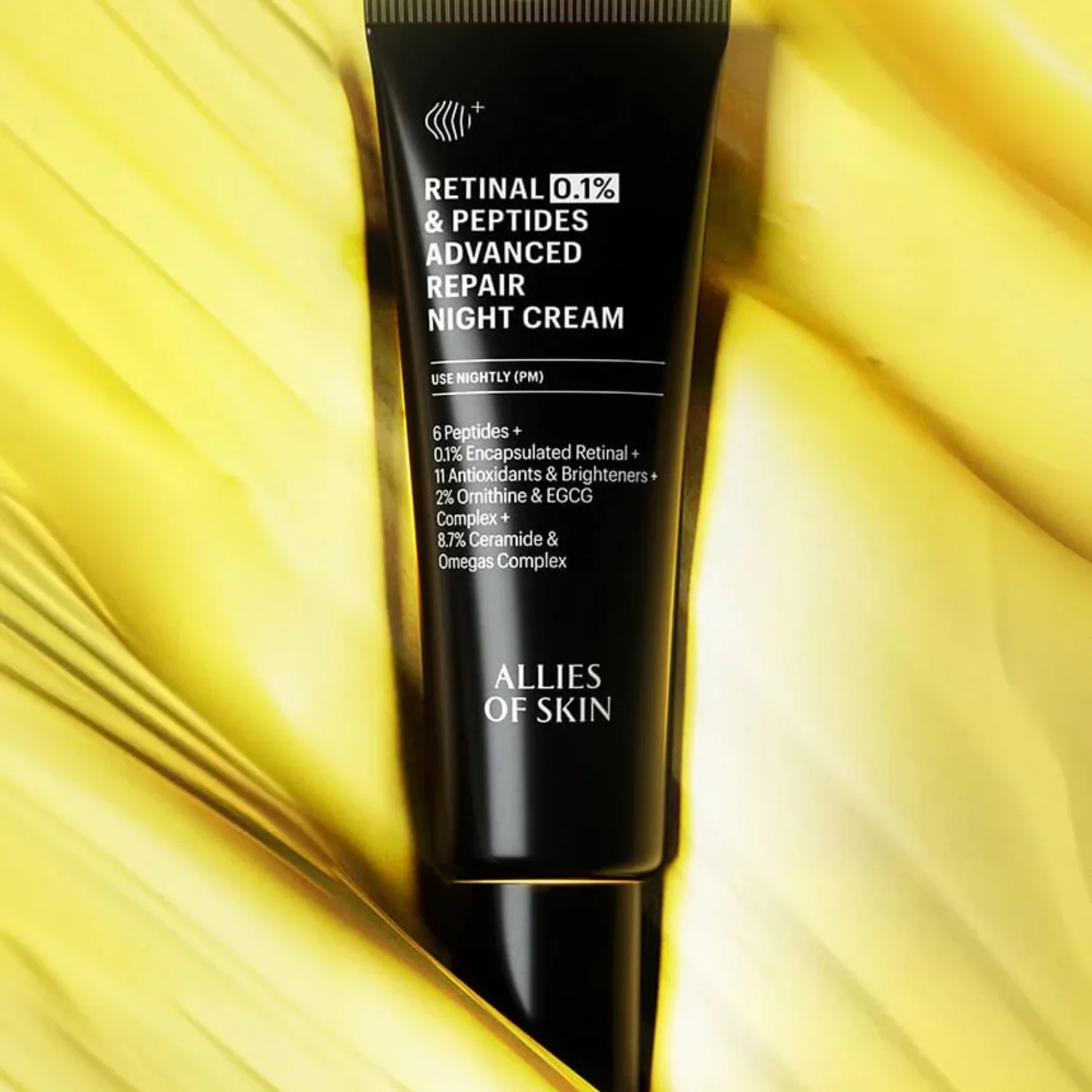 Allies of Skin | Retinal 0.1% & Peptides Advanced Repair Night Cream 48ml - Image 5