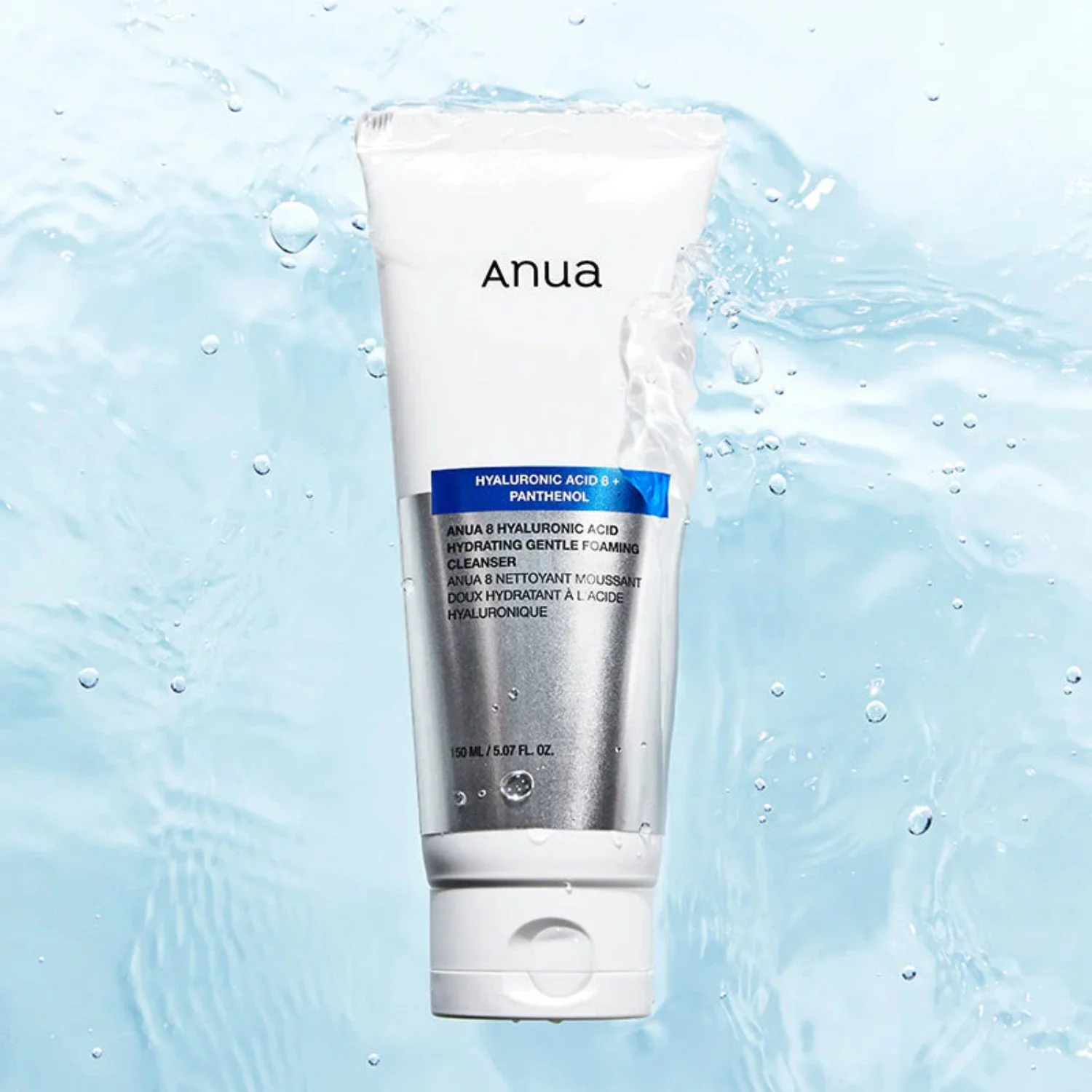 Anua | 8 Hyaluronic Acid Hydrating Gentle Foaming Cleanser 150ml - Image 2