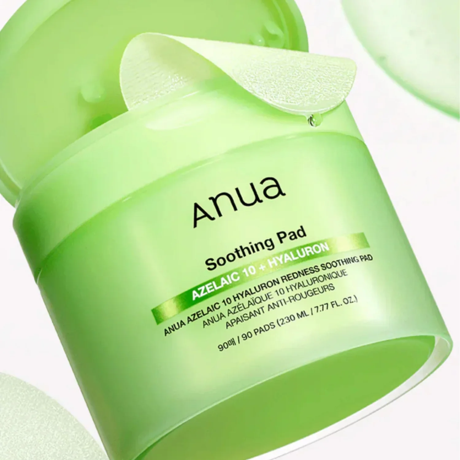 Anua | Azelaic 10 Hyaluron Redness Soothing Pad 230ml - Image 3