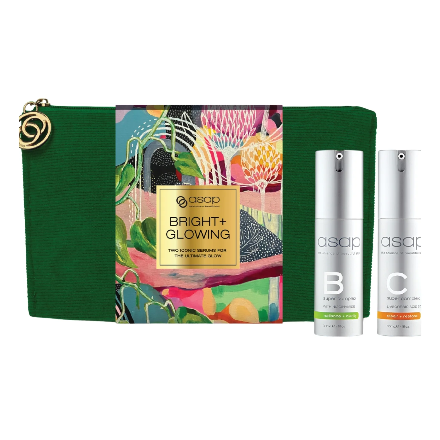 asap | Bright + Glowing Gift Set