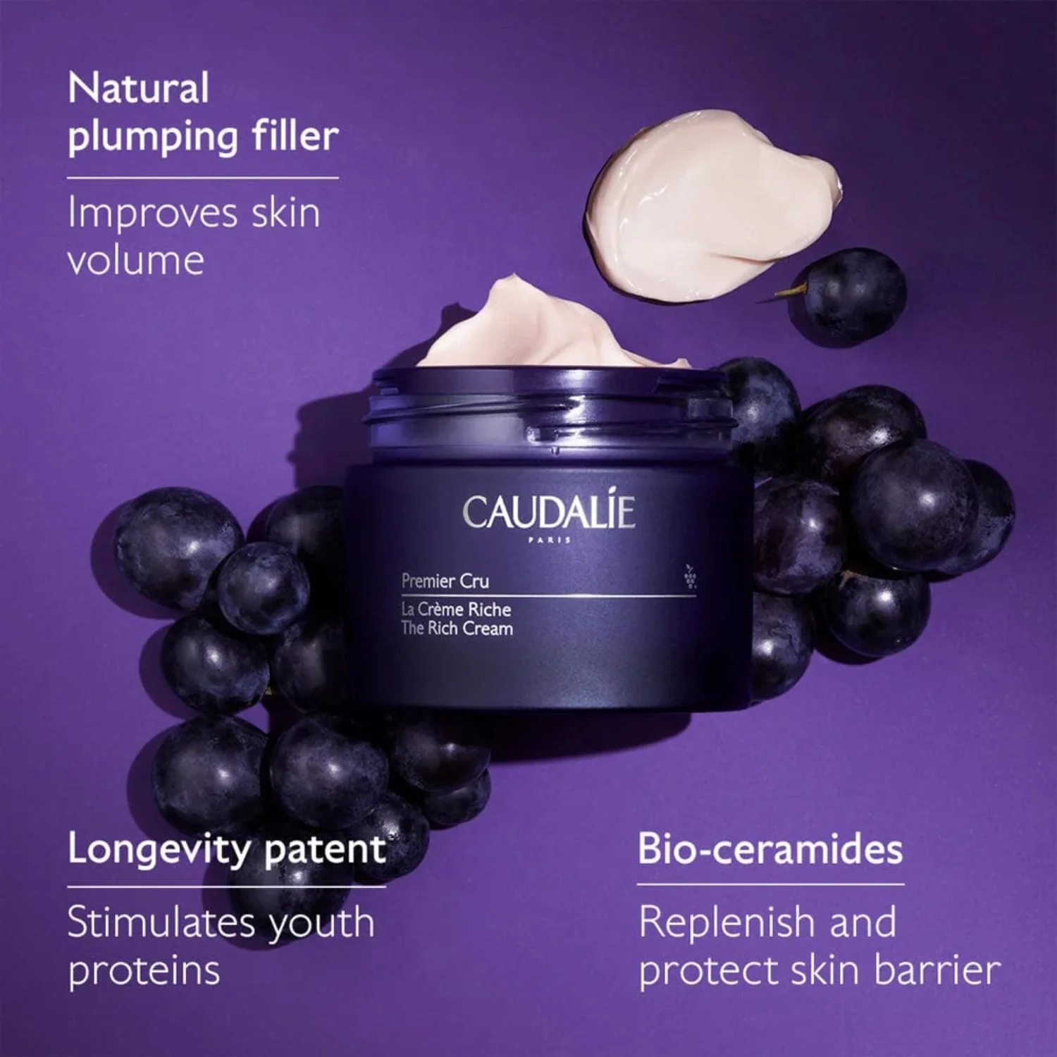 Caudalie | Premier Cru The Rich Cream 50ml Refill - Image 4
