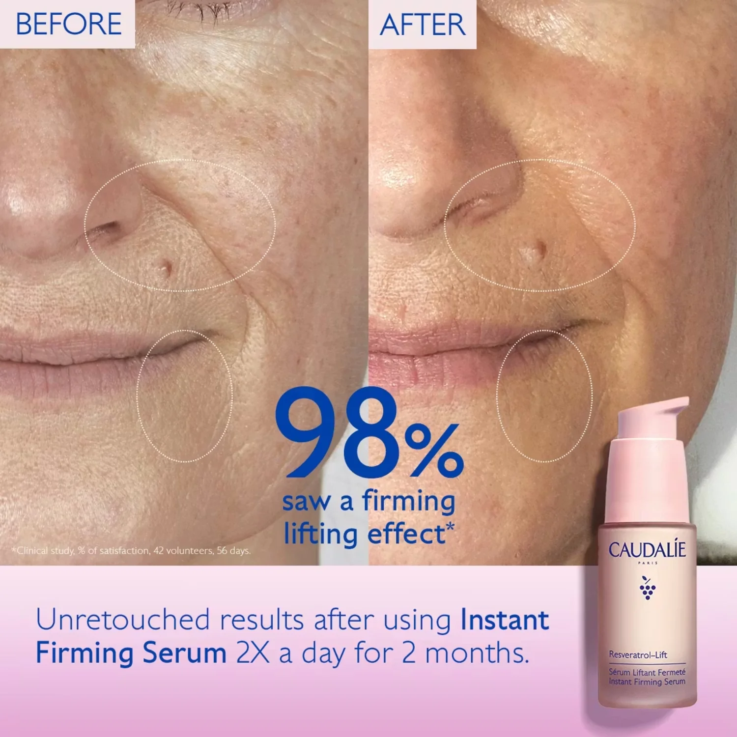 Caudalie | Resveratrol-Lift Instant Firming Serum 30ml - Image 2