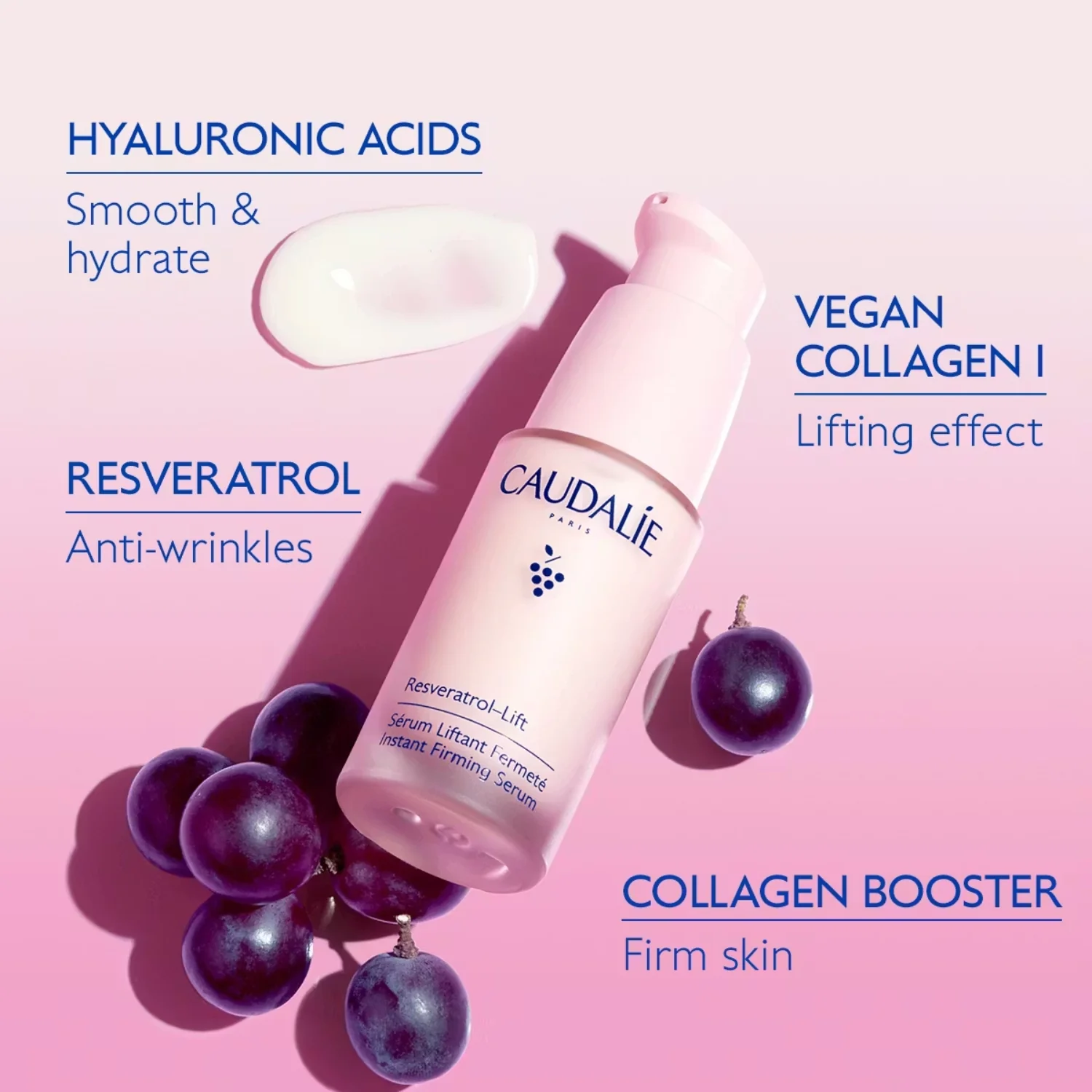 Caudalie | Resveratrol-Lift Instant Firming Serum 30ml - Image 5