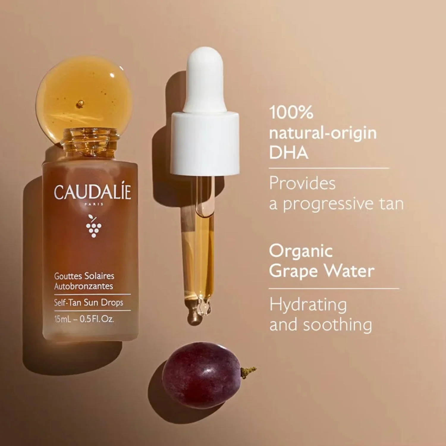 Caudalie | Self-Tan Sun Drops 15ml - Image 3