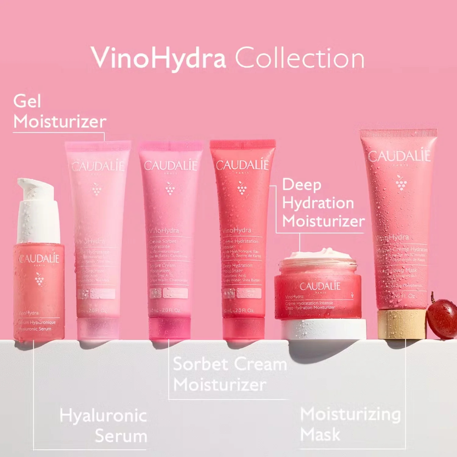 Caudalie | VinoHydra Sorbet Cream Moisturizer 60ml - Image 4