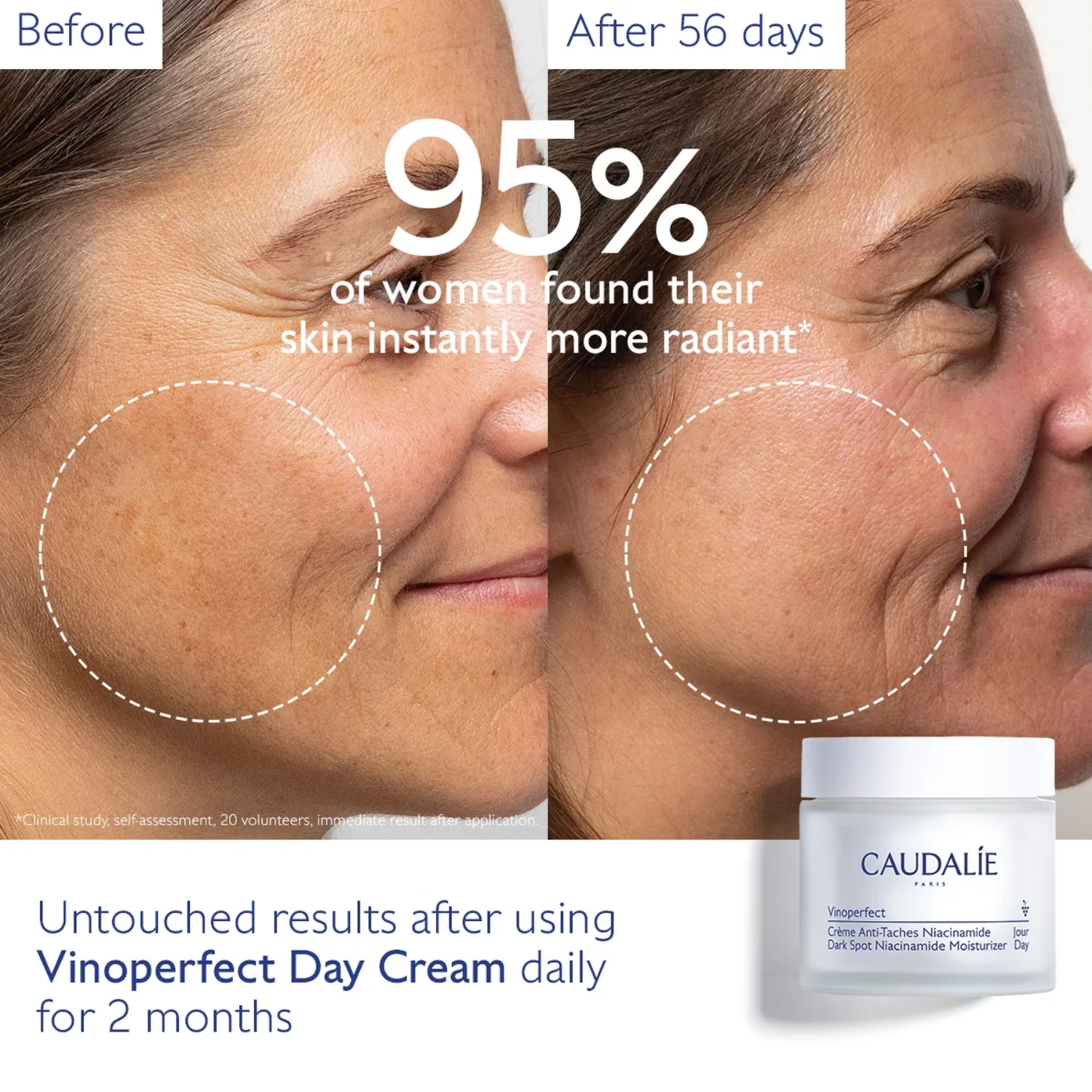 Caudalie | Vinoperfect Dark Spot Moisturizer 50ml - Image 2