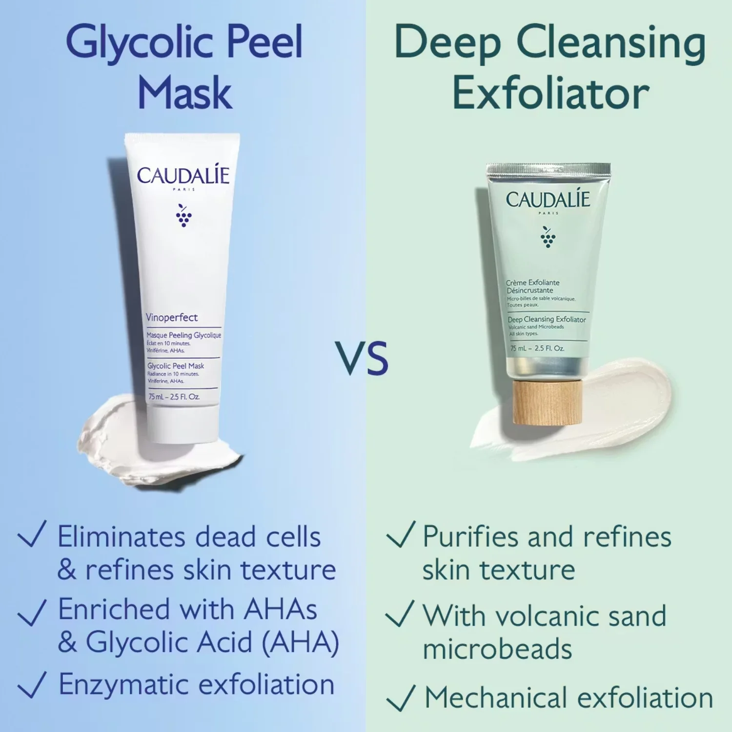 Caudalie | Vinoperfect Glycolic Peel Mask 75ml - Image 4