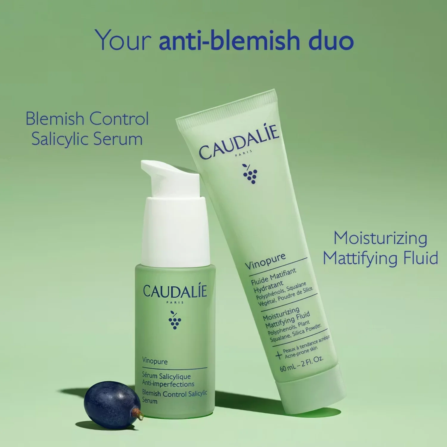 Caudalie | Vinopure Blemish Control Salicylic Serum 30ml - Image 10