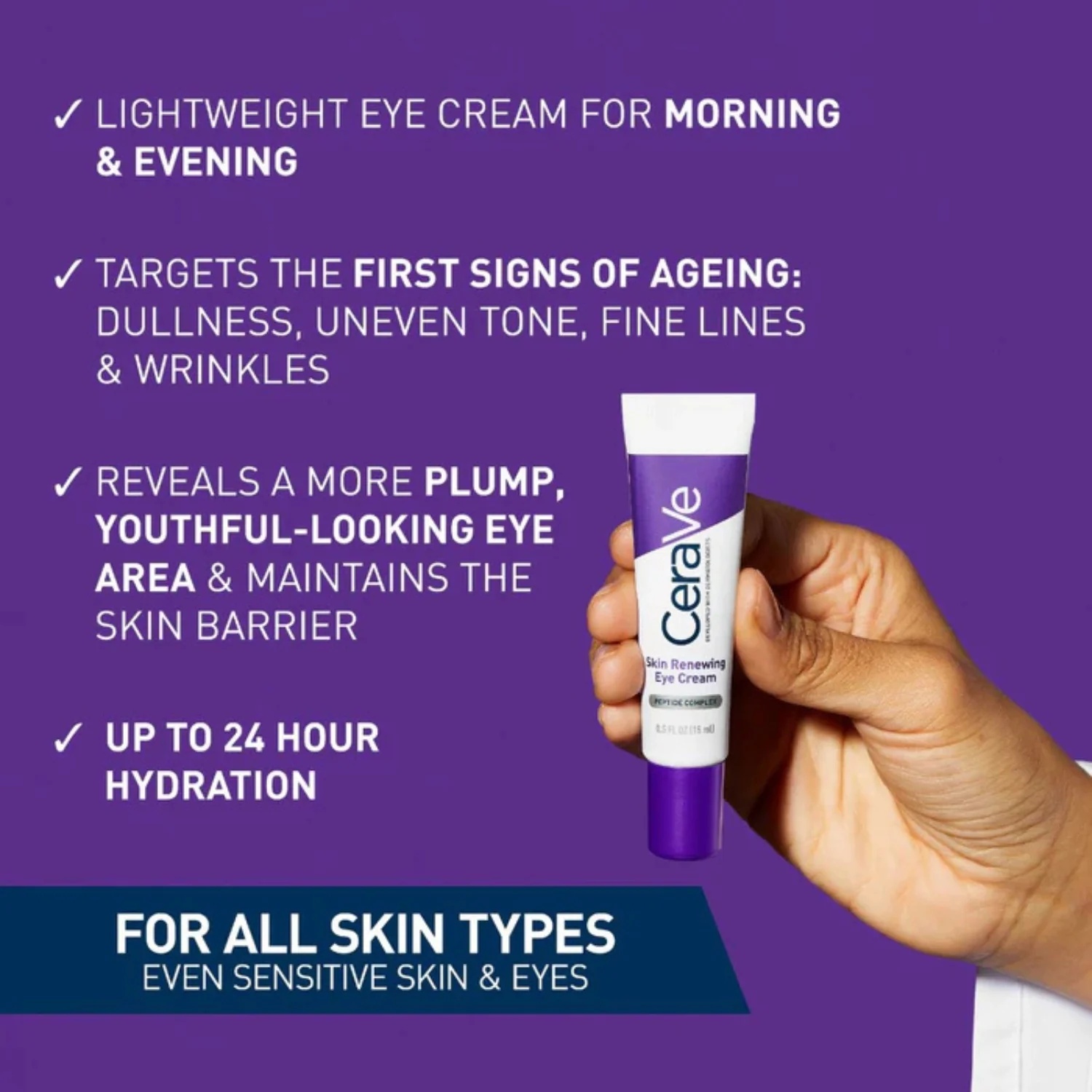 CeraVe | Skin Renewing Eye Cream 15ml - Image 2