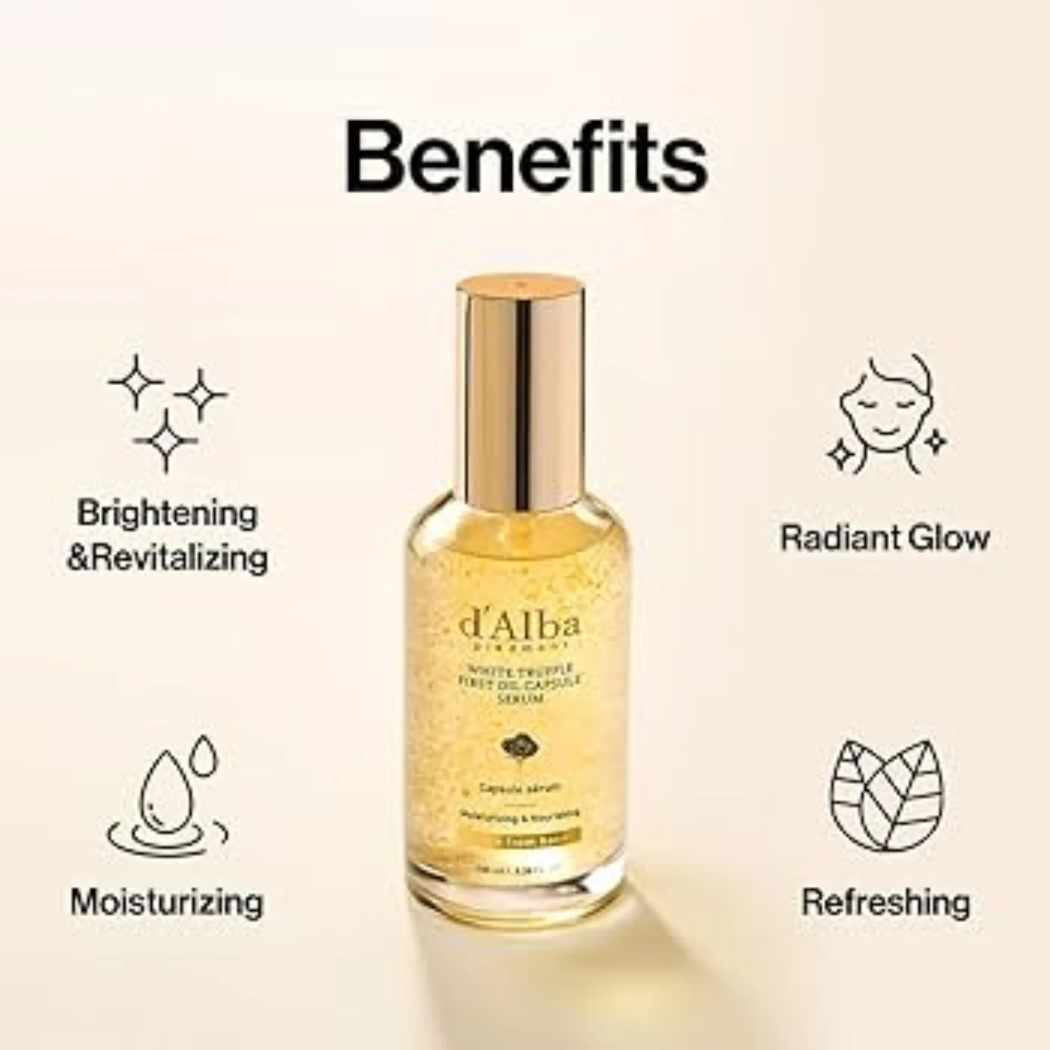 d'Alba | White Truffle First Oil Capsule Serum 100ml - Image 2
