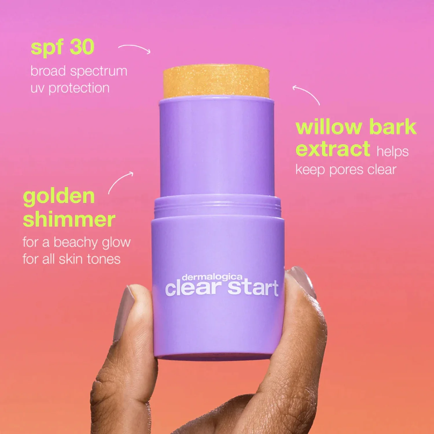 Dermalogica | Golden Hour Hydrating SPF30 Stick 19g - Image 3