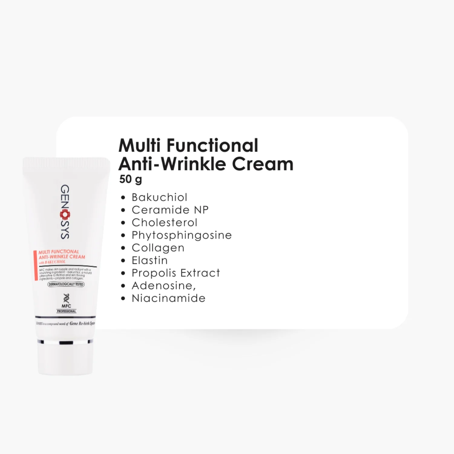 Genosys | Multi Functional Anti Wrinkle Cream 50ml - Image 2