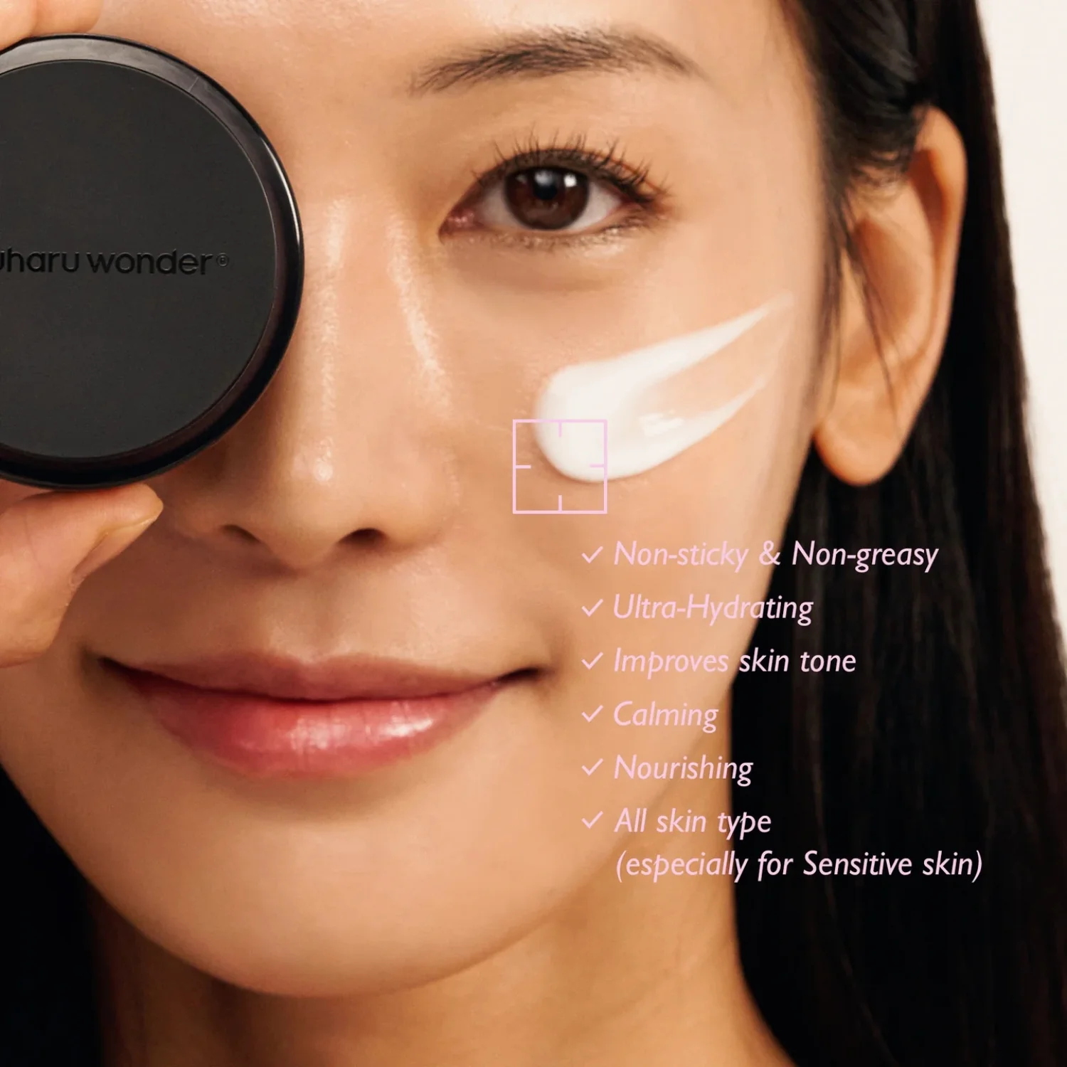 Haruharu Wonder | Black Rice 10 Hyaluronic Cream Unscented 50ml - Image 3