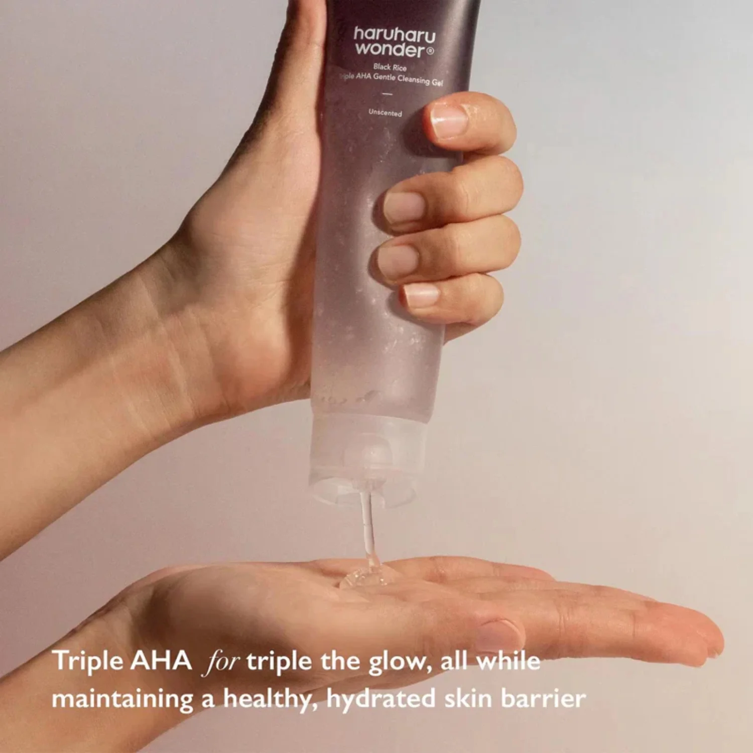 Haruharu Wonder | Black Rice Triple AHA Gentle Cleansing Gel 100ml - Image 3