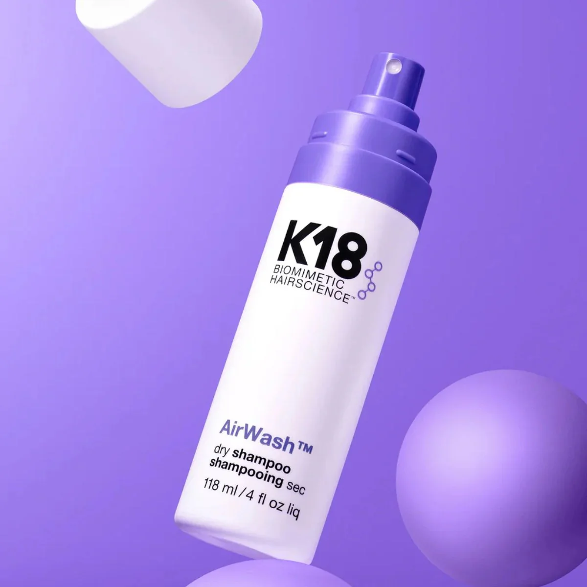 K18 | Airwash Dry Shampoo 118ml - Image 5
