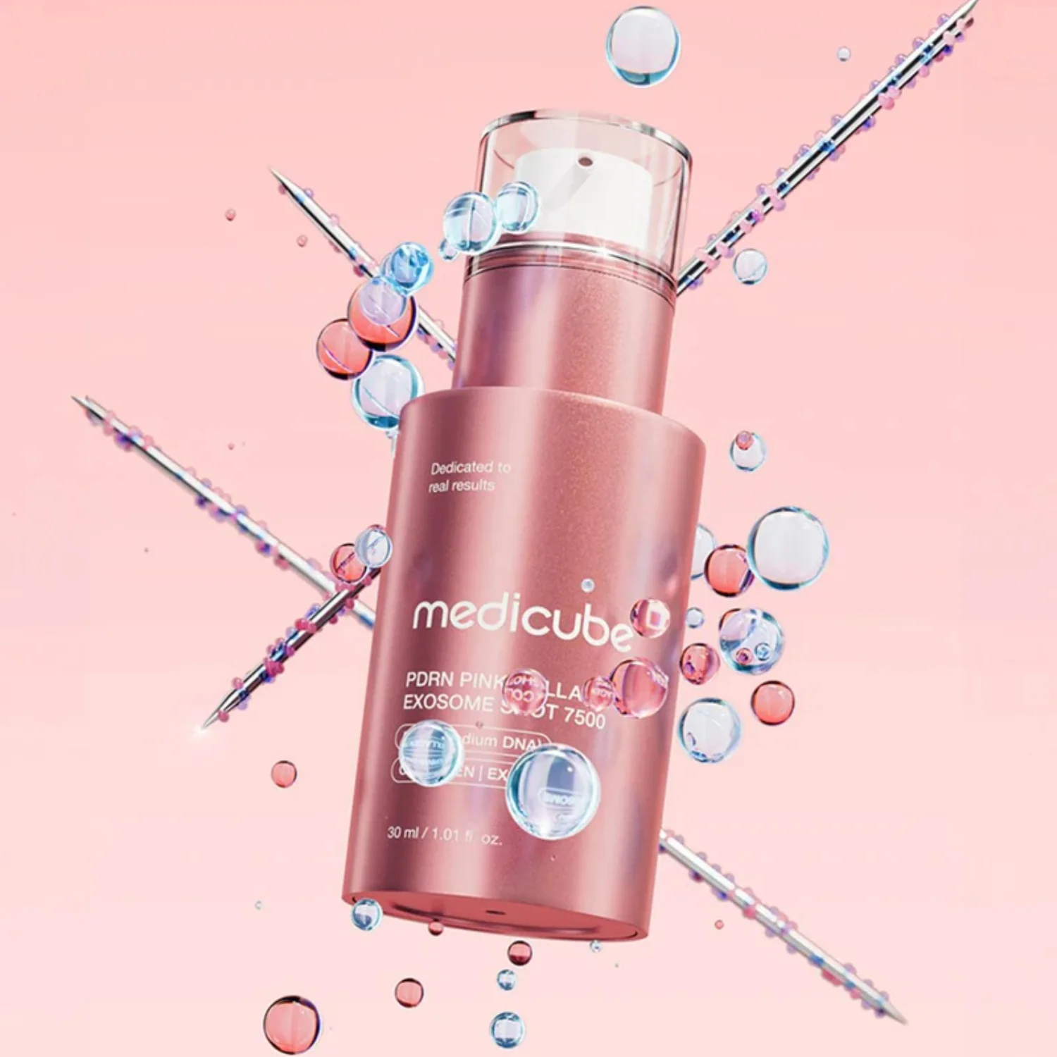 Medicube | PDRN Pink Collagen Exosome Shot Serum 7500 30ml - Image 5