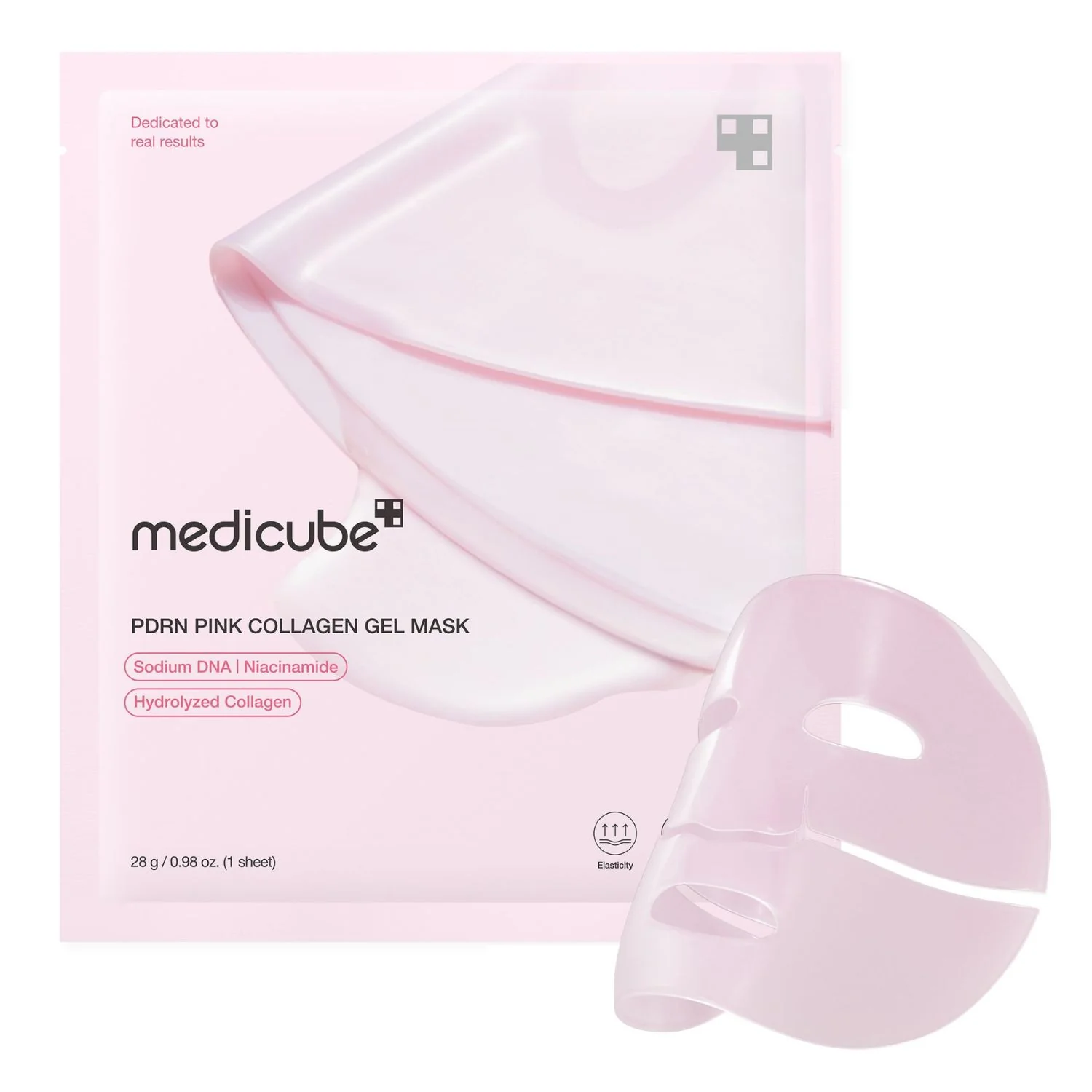 Medicube | PDRN Pink Collagen Gel Mask 4 Pack - Image 4