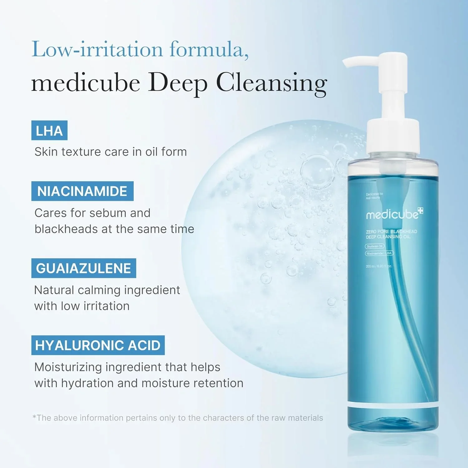 Medicube | Zero Pore Blackhead Deep Cleansing Oil 205ml - Image 3