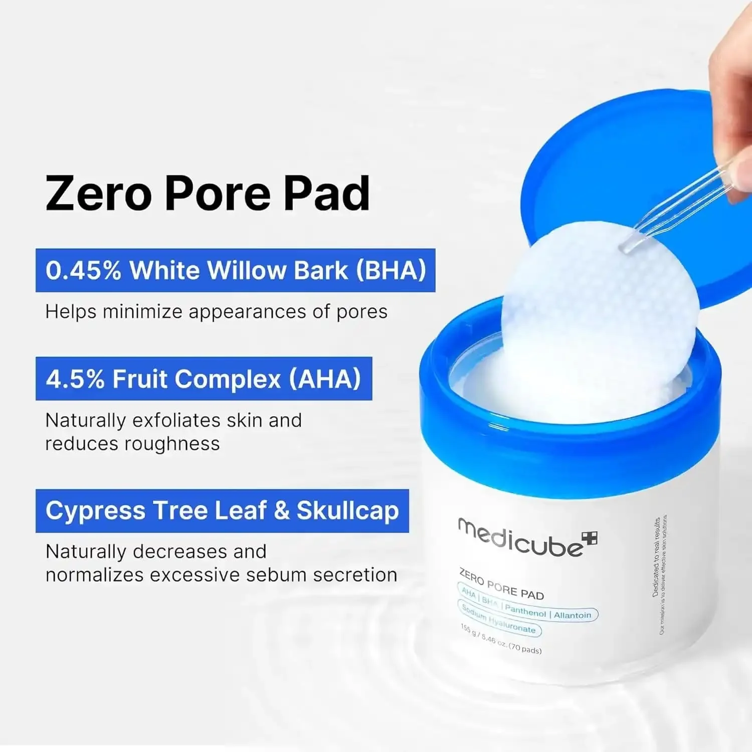 Medicube Zero Pore Pad 2.0 70 pads - Image 5