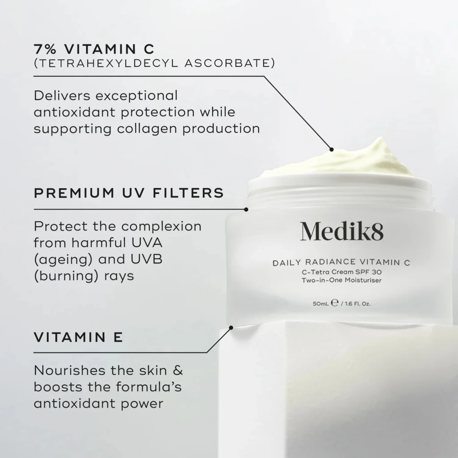 Medik8 Daily Radiance Vitamin C 50ml - Image 4