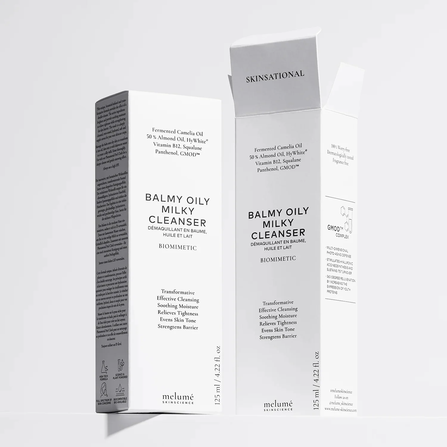 Melumé Skinscience | Balmy Oily Milky Cleanser 125ml - Image 2