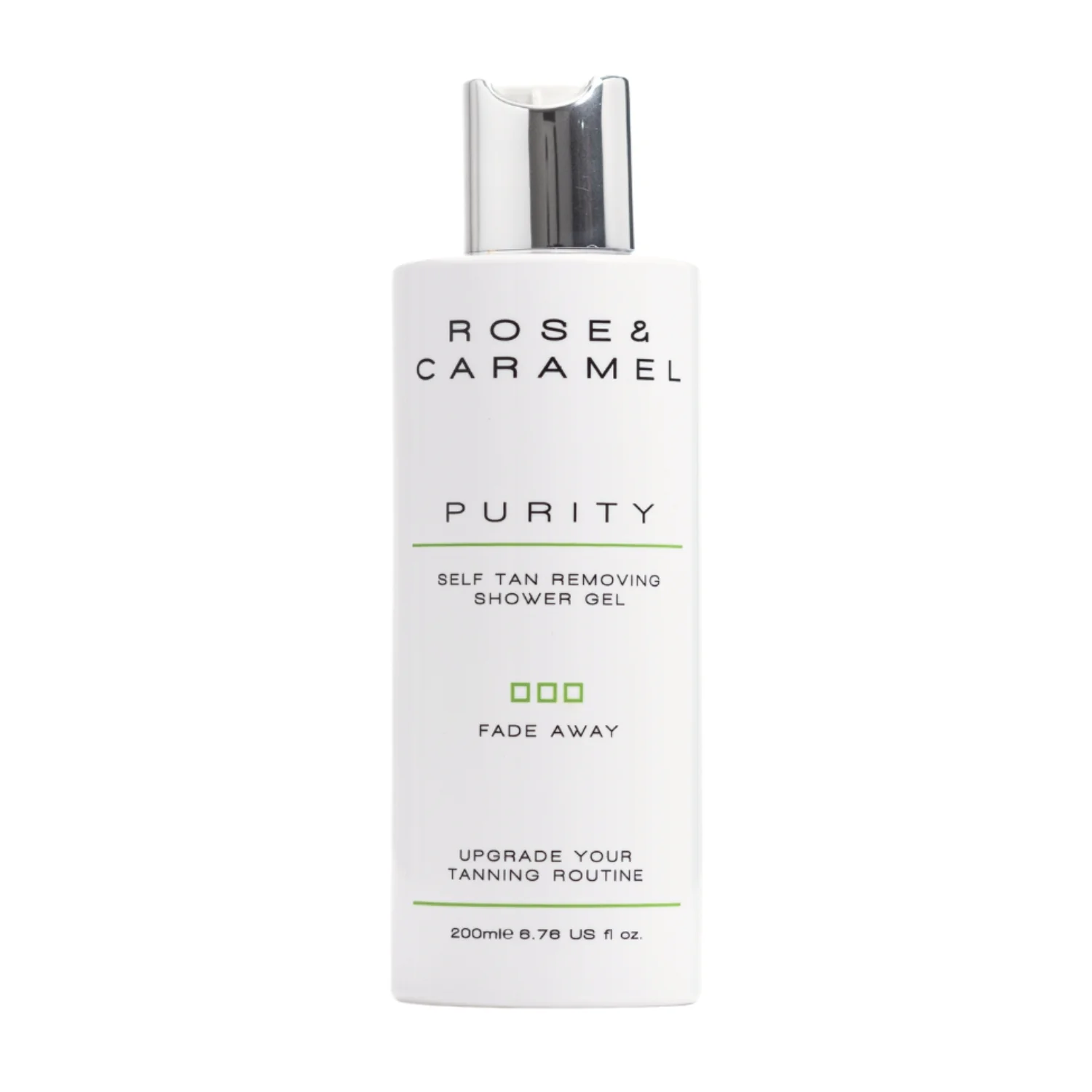 Rose & Caramel | Purity Fade Away Self Tan Removing Shower Gel 200ml